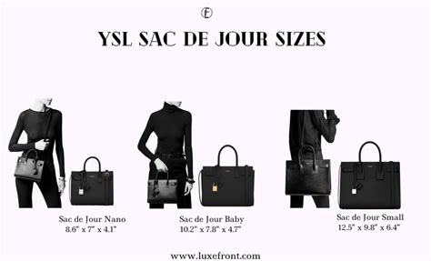 ysl sdj sizes|YSL Sac De Jour. Complete Guide & Re.